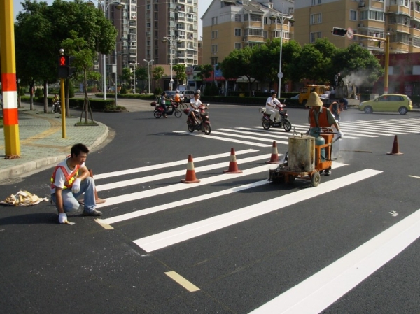 廣州道路斑馬線